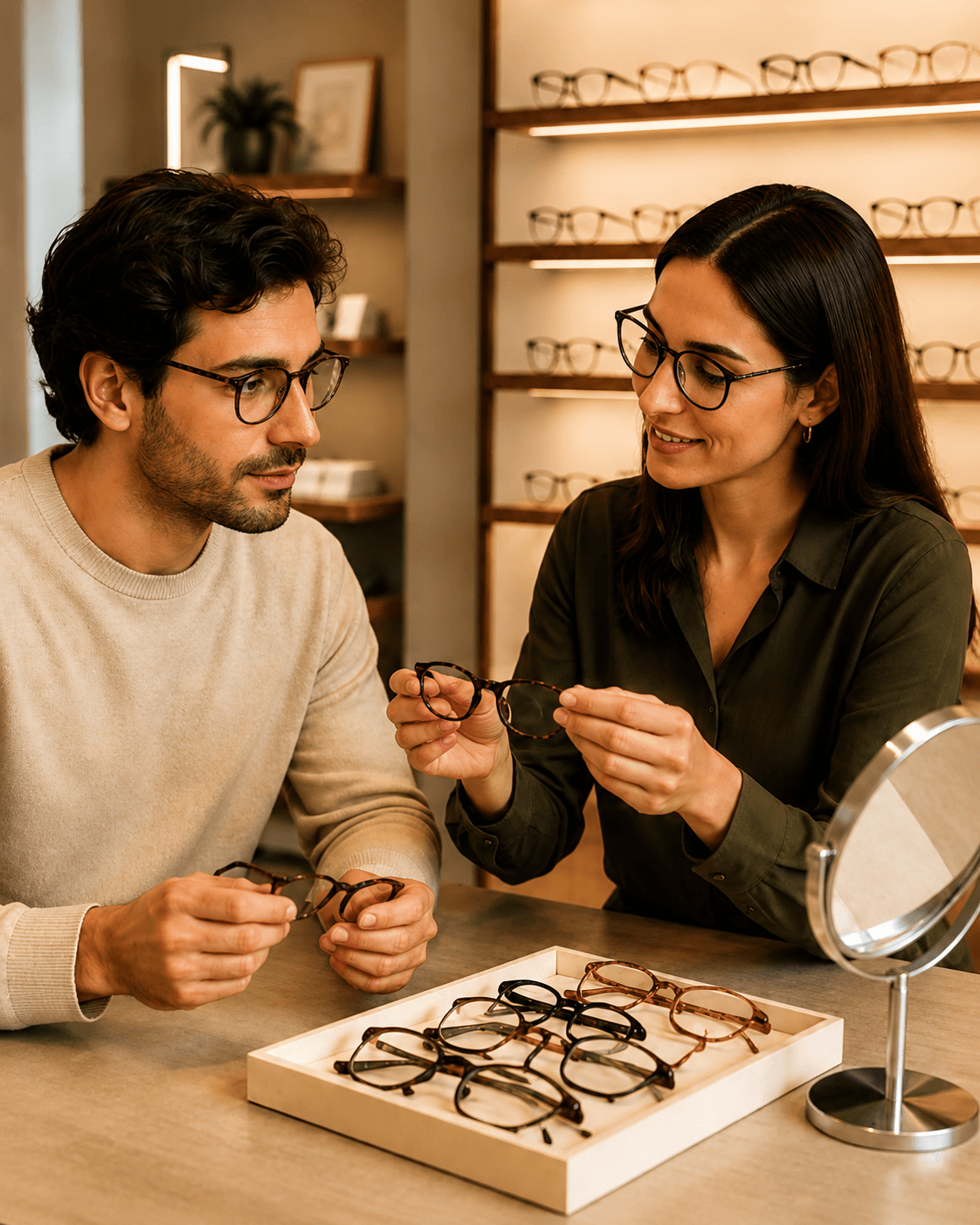 Conseil personnalisé pour choisir votre monture
